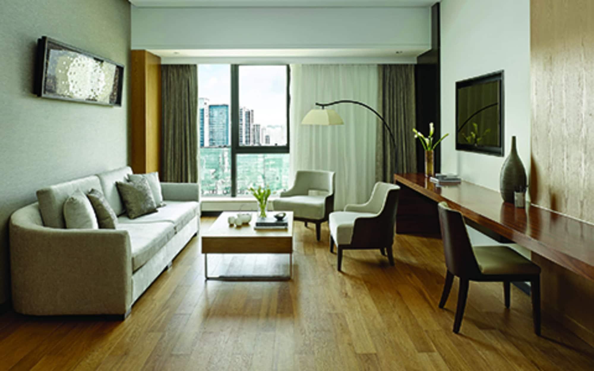 Langham Place, Ningbo Culture Plaza Bagian luar foto