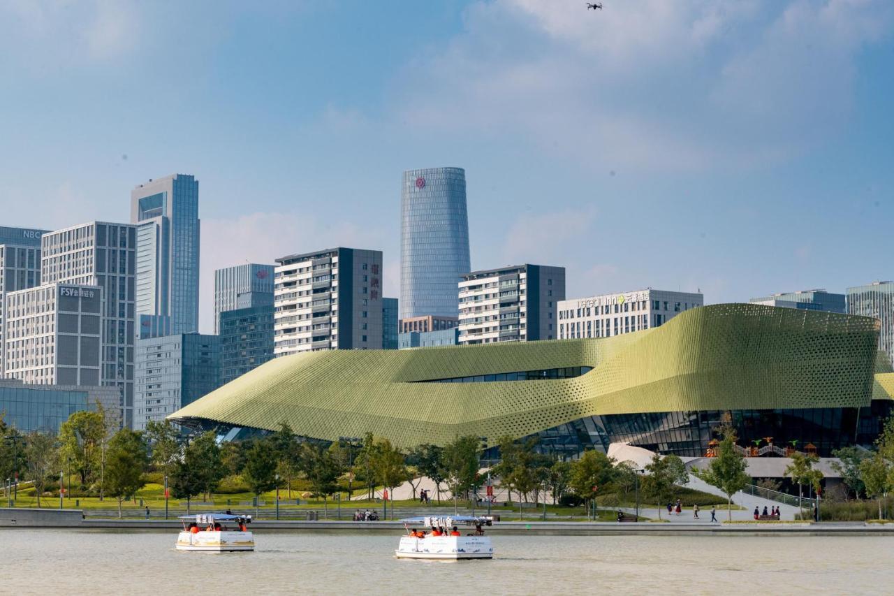 Langham Place, Ningbo Culture Plaza Bagian luar foto