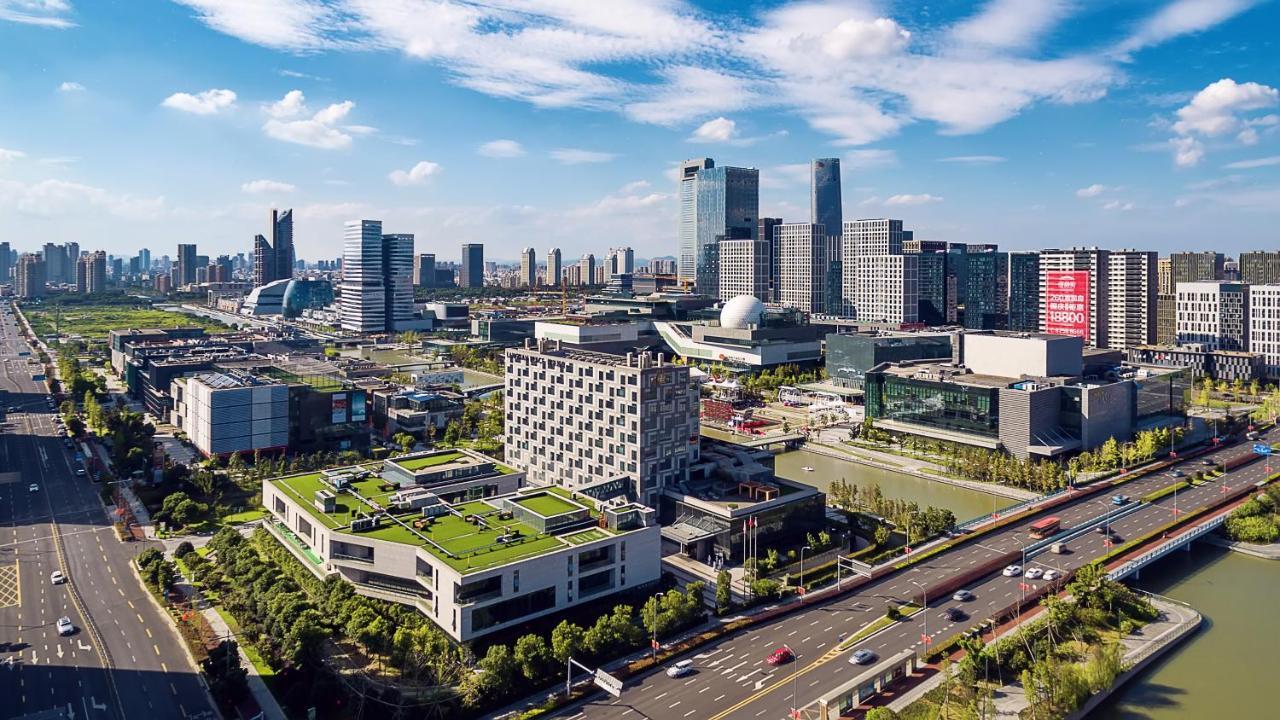 Langham Place, Ningbo Culture Plaza Bagian luar foto